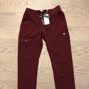 Figs Burgundy Scrub Pants (Limited Edition)